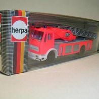 Herpa 806505 Mercedes-Benz SK Feuerwehr Drehleiter DLK 23/12 SE - leuchtrot RAL 3024