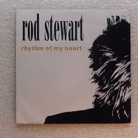 Rod Stewart - Rhythm Of My Heart / Moment Of Glory, Single - Warner Bros. 1991