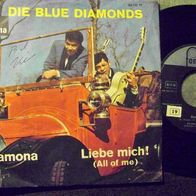 Die Blue Diamonds- 7" Ramona- ´60 Philips 266193 - Topzustand !
