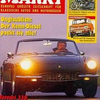 Oldtimer Markt 1294, Ferrari 330, NSU TT, Benelli, Olympia,