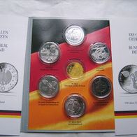 Kompletter Jahrgang 2011 Gedenkmünzen 10 Euro - neu in Kapsel