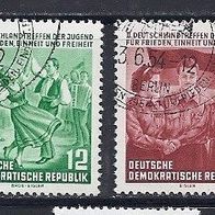 DDR 1954, MiNr: 428 - 429 sauber gestempelt (2)