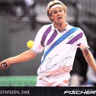Magnus Gustafsson (Schweden) ehemaliger Tennisprofi Originalautogramm -al-
