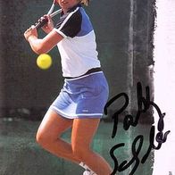 Patty Schnyder (Schweiz) ehemaliger Tennisprofi Originalautogramm -al-