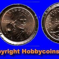 USA : Native American Indianer - Dollar 1 $ 2000 P Sacagawea
