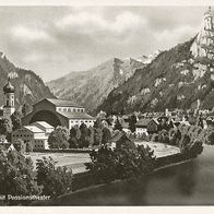 alte AK Oberammergau mit Passionstheater