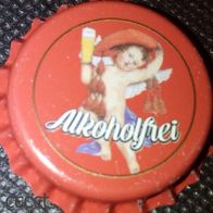 Engerl alkoholfrei Bier Brauerei Kronkorken ROT unbenutzt Kronenkorken Maxlrain 2019
