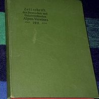 Zeitschrift des Deutschen und Österreichischen Alpen-Vereins 1911, gebunden