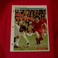 Kevin Keegan (1968-1983) / Infokarte über...