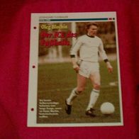 Oleg Blochin (1970-1989) / Infokarte über...