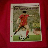 Erwin Vandenbergh (1980) / Infokarte über...