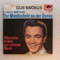 Gus Backus - Der Mondschschein an der... / Böhmische Knödel..., Single - Polydor 1963