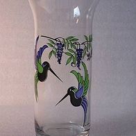 Cerve Glas Vase - " Kolibris "