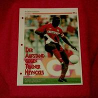 Eintracht Frankfurt - Der Aufstand gegen Trainer Heynckes (1994) / Infokarte über...