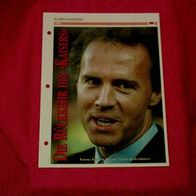 Franz Beckenbauer (1994) / Infokarte über...