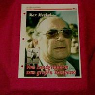 Max Merkel (1955-1983) / Infokarte über...