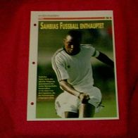 Drama um Sambias Fussball (1993) / Infokarte über...