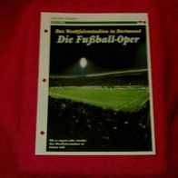 Westfalenstadion in Dortmund (1972-1995) / Infokarte über...