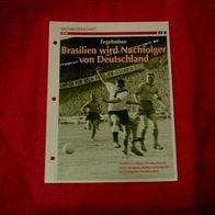 WM 1958: Die Ergebnisse / Infokarte über...