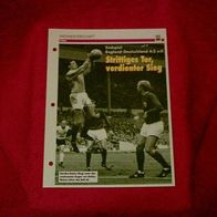 WM 1966: Endspiel / Infokarte über...