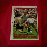 WM 1986: Viertelfinale Argentinien - England / Infokarte über...