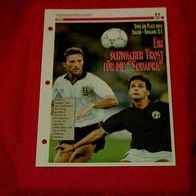 WM 1990: Spiel um Platz drei / Infokarte über...