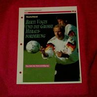 WM 1994: Berti Vogts und die Grosse Herausforderung / Infokarte über...