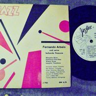 Fernando Arbelo u.s. lachende Posaune - 7" US 4-track EP Jazztone J-705 (33 Upm !)