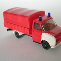 Herpa 4023 Ford Transit Pritsche/ Plane Feuerwehr - Handarbeitsmodell