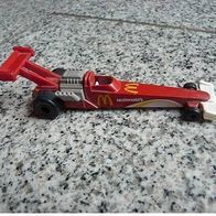 Mc Donalds Formel 1 Wagen aus der Junior Tüte - Mattel Hot Weels von 1993