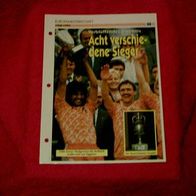 EM 1960-1992: Acht verschiedene Sieger / Infokarte über...