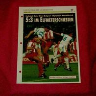 Europapokal der Landesmeister 1991: Endspiel / Infokarte über...