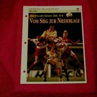 Europapokal der Landesmeister 1993: Stuttgart - Leeds / Infokarte über...