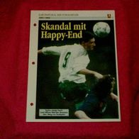 Europapokal der Pokalsieger 1992: FC Brügge - Werder Bremen / Infokarte über...