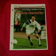 UEFA-Pokal 1994: Austria Salzburg - Karlsruher SC / Infokarte über...
