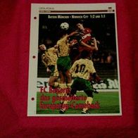 UEFA-Pokal 1994: Bayern München - Norwich City / Infokarte über...