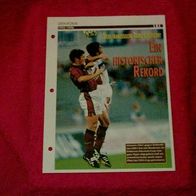 UEFA-Pokal 1996: Sechs französische Teams qualifiziert / Infokarte über...
