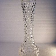 Sehr schöne Preßglas -Hals-Vase