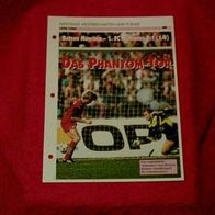 Bayern München - 1. FC Nürnberg (23. April 1994) / Infokarte über...