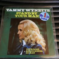 Tammy Wynette - Stand By Your Man * Single 1975 TOP Zustand