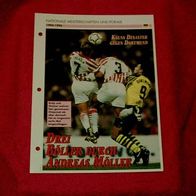 1. FC Köln - Borussia Dortmund (1994)/ Infokarte über...