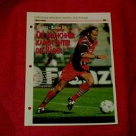 SC Freiburg - Bayern München (1994)/ Infokarte über...