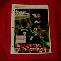 Die Rückkehr der drei Ex-Bundesligisten (1994-1995)/ Infokarte über...