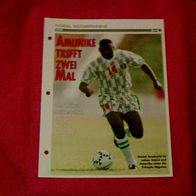 Afrikameisterschaft: Endspiel (1994) / Infokarte über...