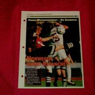 Frauen-Weltmeisterschaft: Die Ergebnisse (1995) / Infokarte über...