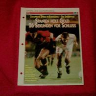 Olympische Spiele in Barcelona: Die Ergebnisse (1992) / Infokarte über...