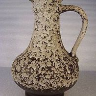 Dekorative Keramik-Vase (Kanne) mit rauher Reliefoberfläche , 70ger Jahre
