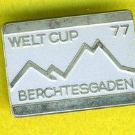 Weltcup 1977 Berchtesgaden Brosche :