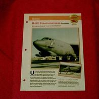 B-52 Stratofortress ( Boeing) - Infokarte über