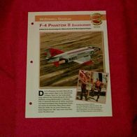 F-4 Phantom II Sageburner (McDonnell Douglas) - Infokarte über